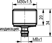 Габариты ISB BC72A-31N-15-LS402